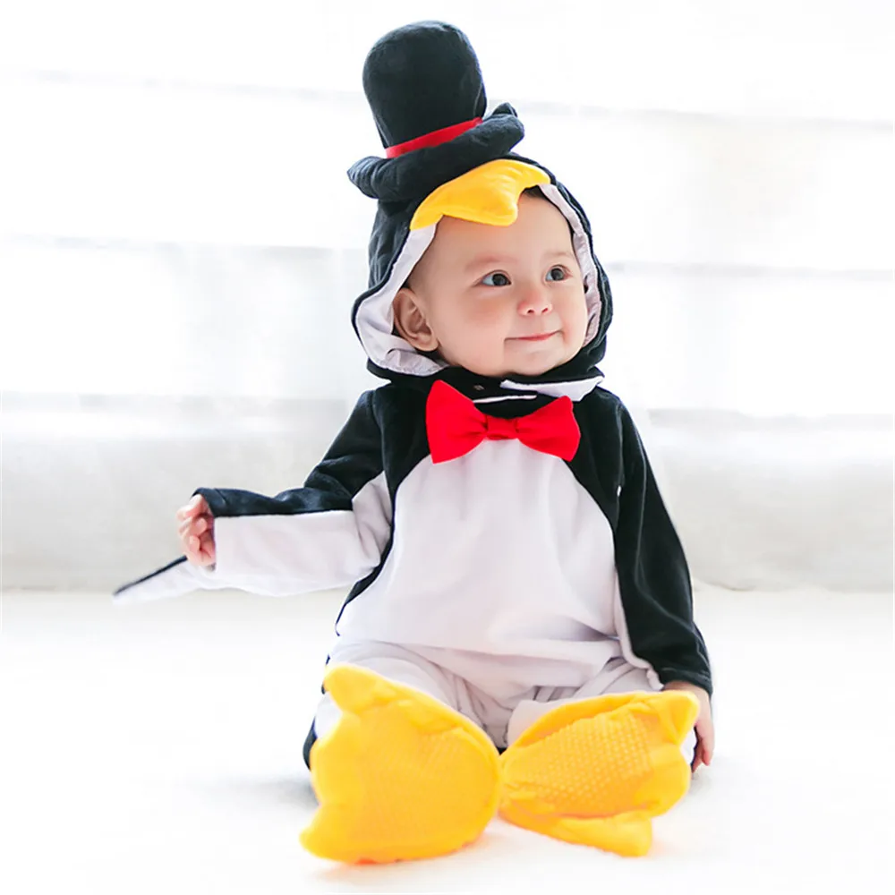 Baby Boys Girls Carnival Halloween Costume Romper Kids Clothes Set Toddler Cosplay penguin Jumpsuits Infant Clothes
Baby Boys Girls Carnival Halloween Costume Romper Kids Clothes Set Toddler Cosplay penguin Jumpsuits Infant Clothes