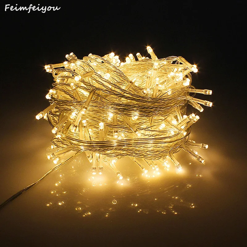 Christmas lights 50M 400 SMDs LED String Strip Garlands EU/UK/US/AU plug Fairy Light Landscape Wedding Party Garden decoracao
Christmas lights 50M 400 SMDs LED String Strip Garlands EU/UK/US/AU plug Fairy Light Landscape Wedding Party Garden decoracao