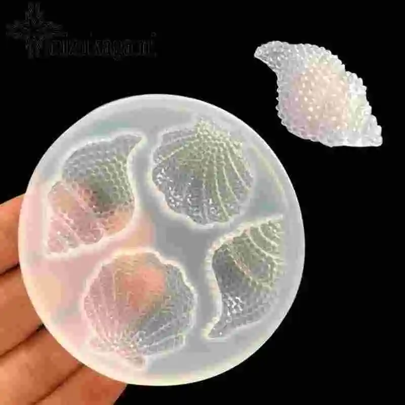 Flash Shell Silica Mold Shell Conch Silicone Resin Mold For DIY Fashion Jewelry Making Finding Molds Accessories
Flash Shell Silica Mold Shell Conch Silicone Resin Mold For DIY Fashion Jewelry Making Finding Molds Accessories