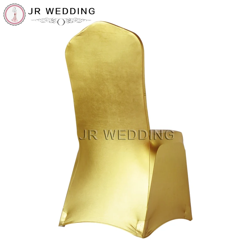 16 Color Bronzing Metallic Elastic Spandex Banquet Chair Cover 100PCS Free Shipping For Wedding Use
16 Color Bronzing Metallic Elastic Spandex Banquet Chair Cover 100PCS Free Shipping For Wedding Use