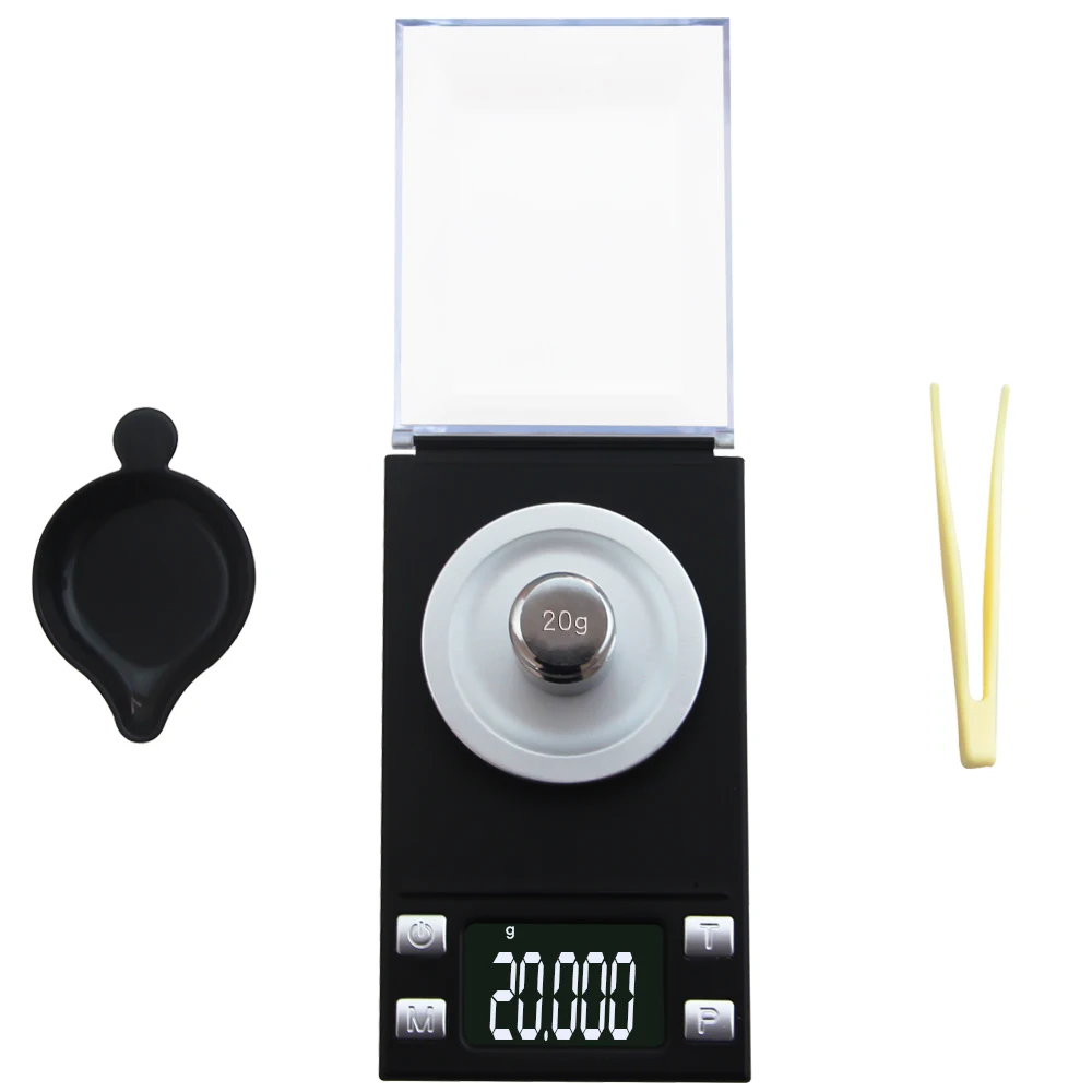 0.001g LCD Digital Jewelry Scale Lab Weight High Precision Scale Medicinal Use Portable Mini Electronic Balance Calibrate Weight
0.001g LCD Digital Jewelry Scale Lab Weight High Precision Scale Medicinal Use Portable Mini Electronic Balance Calibrate Weight