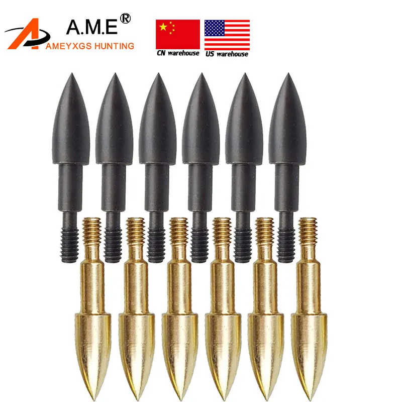 12Pcs Target Field Points 100 Grain Standard Screw Insert Arrow Heads Arrows Tips Arrowhead Outdoor Shooting Archery Accessories
12Pcs Target Field Points 100 Grain Standard Screw Insert Arrow Heads Arrows Tips Arrowhead Outdoor Shooting Archery Accessories