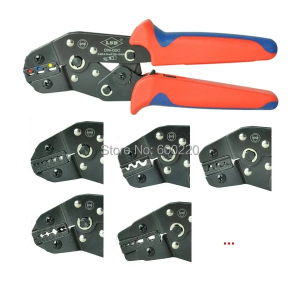 DN series crimping hand tools for different types and sizes of the terminals cable connectors full list DN crimper pliers
DN series crimping hand tools for different types and sizes of the terminals cable connectors full list DN crimper pliers