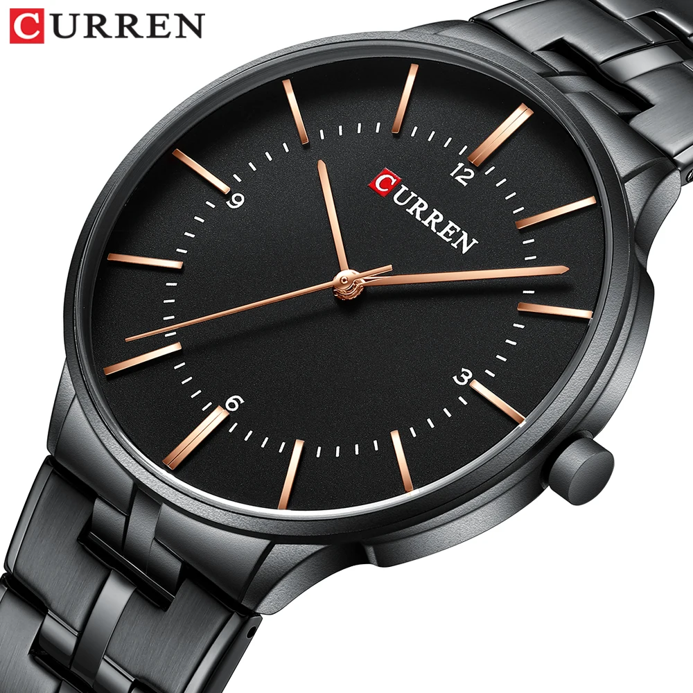 Luxury Brand CURREN Men Watch Minimalist Business Stainless Steel Quartz Wristwatch Casual Waterproof Watch Relogio Masculino
Luxury Brand CURREN Men Watch Minimalist Business Stainless Steel Quartz Wristwatch Casual Waterproof Watch Relogio Masculino