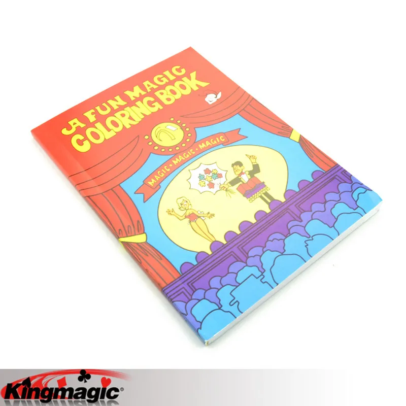 Детская книжка-раскраска бесплатная доставка Детские Волшебные трюки реквизит