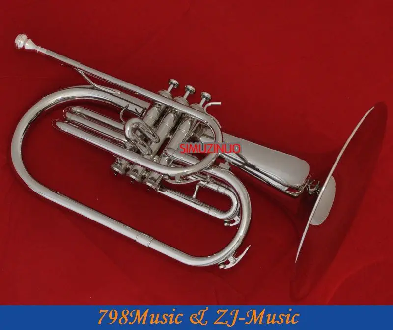 Профессиональный серебристый никелевый дорожный Mellophone F Tone Horn с фотографией
Профессиональный серебристый никелевый дорожный Mellophone F Tone Horn с фотографией