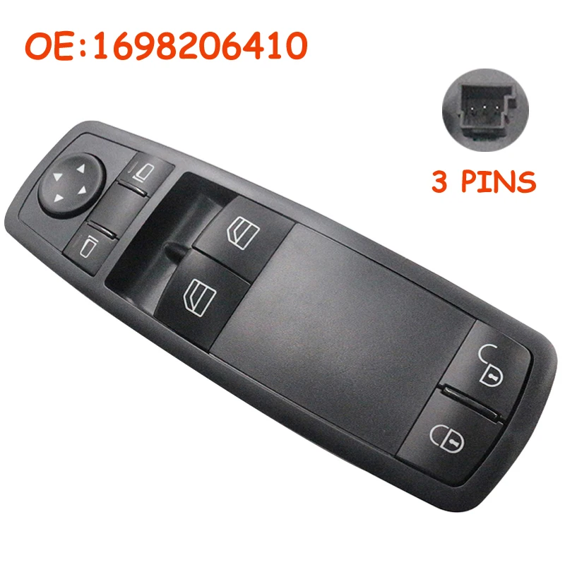 For Mercedes-Benz W169 W245 A160 A180 B200 Car Power Window Switch Master Window Control Switch 1698206410 A1698206410
For Mercedes-Benz W169 W245 A160 A180 B200 Car Power Window Switch Master Window Control Switch 1698206410 A1698206410
