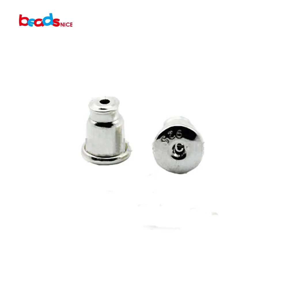 Beadsnice 925 stering silver jewelry small ear stud component 5X3X6mm women earring back types earring stopper ear nuts ID28853
Beadsnice 925 stering silver jewelry small ear stud component 5X3X6mm women earring back types earring stopper ear nuts ID28853