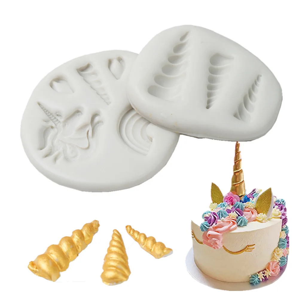 1pc Mini 3D Unicornio Horse Horns Silicone Cake Fondant Mold Cake Decorating Tools Soap Mold Chocolate Cookies Mould Kitchen DIY
1pc Mini 3D Unicornio Horse Horns Silicone Cake Fondant Mold Cake Decorating Tools Soap Mold Chocolate Cookies Mould Kitchen DIY