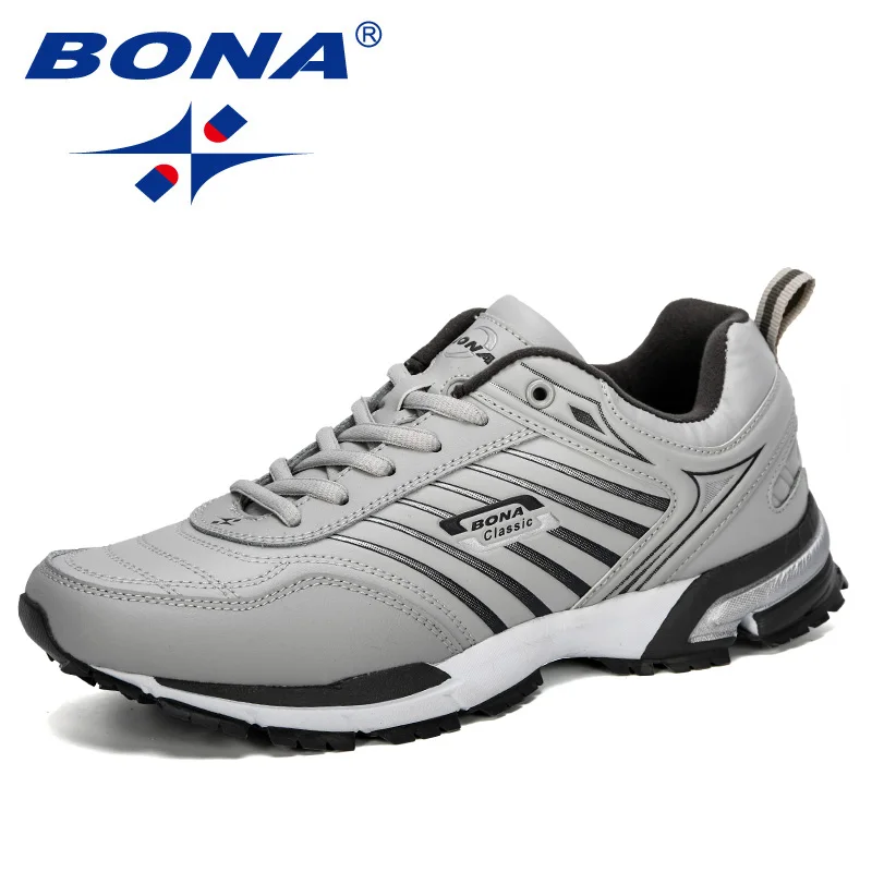BONA 2019 New Designer Men Running Shoes Sports Men Trainers Outdoor Baskets Zapatos Corrientes Athletic Shoes Man Comfortable
BONA 2019 New Designer Men Running Shoes Sports Men Trainers Outdoor Baskets Zapatos Corrientes Athletic Shoes Man Comfortable