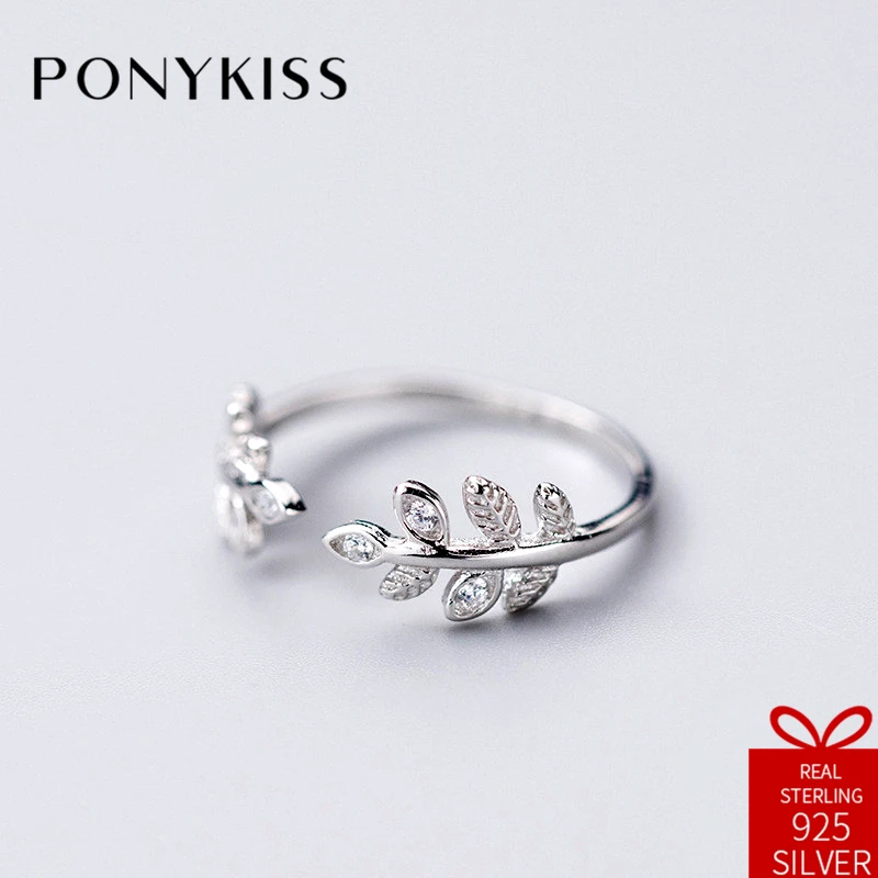 Женское кольцо с листком плюща PONYKISS, регулируемое кольцо из 100% стерлингового серебра 925 пробы с цирконием, для творческой вечеринки и дня ро...
Женское кольцо с листком плюща PONYKISS, регулируемое кольцо из 100% стерлингового серебра 925 пробы с цирконием, для творческой вечеринки и дня ро...
