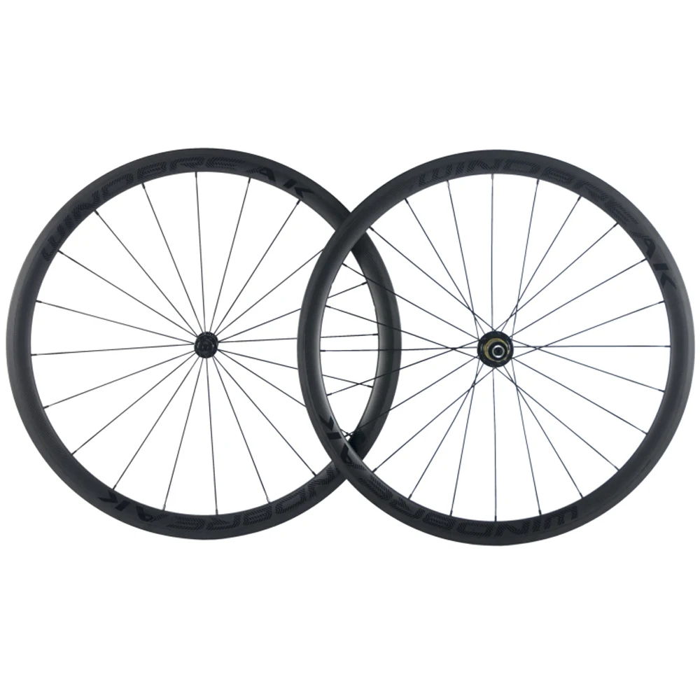 Карбоновые колеса для велосипеда 700C 1 пара 38 мм|carbon bicycle wheels 700c|clincher wheelcarbon |