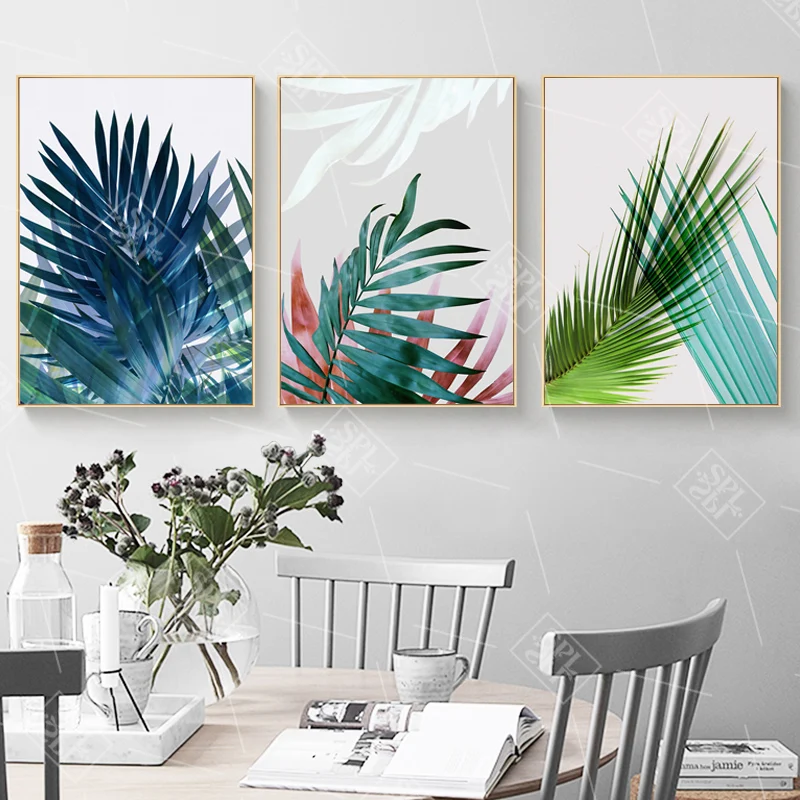 Modern Green Tropical Plant Leaves Canvas Art Print Poster Nordic Green Plant Wall Art Pictures Kids Room Decor Poster No Framed
Modern Green Tropical Plant Leaves Canvas Art Print Poster Nordic Green Plant Wall Art Pictures Kids Room Decor Poster No Framed