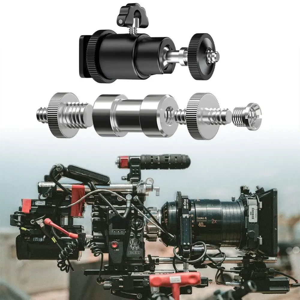 Camera Screw, 21 Pcs 1/4 Inch and 3/8 Inch Converter Threaded Screws 1/4" Hot Shoe Adapter Mount Camera Ball Head Set for Camera
Camera Screw, 21 Pcs 1/4 Inch and 3/8 Inch Converter Threaded Screws 1/4" Hot Shoe Adapter Mount Camera Ball Head Set for Camera