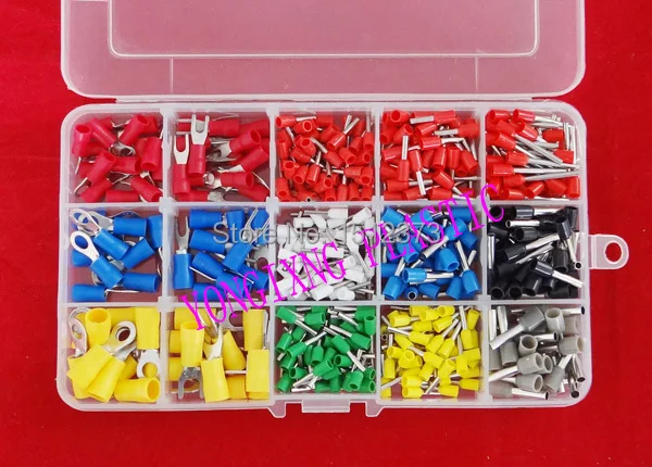 455 PCS/box cable connector splice insulated terminal block kit wire cable ferrules from 22-4AWG
455 PCS/box cable connector splice insulated terminal block kit wire cable ferrules from 22-4AWG