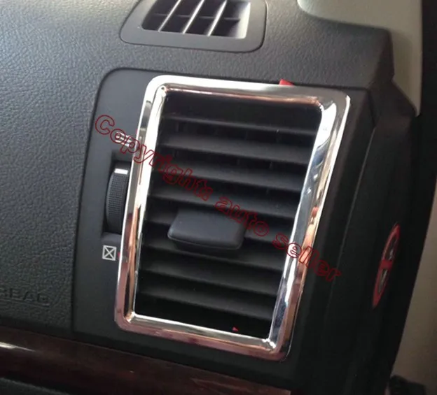 ABS Chrome Inside Interior Air-Condition Vent Outlet Cover Trim For Toyota Land Cruiser 2016 2017 2018 Car Accessories Stickers
ABS Chrome Inside Interior Air-Condition Vent Outlet Cover Trim For Toyota Land Cruiser 2016 2017 2018 Car Accessories Stickers