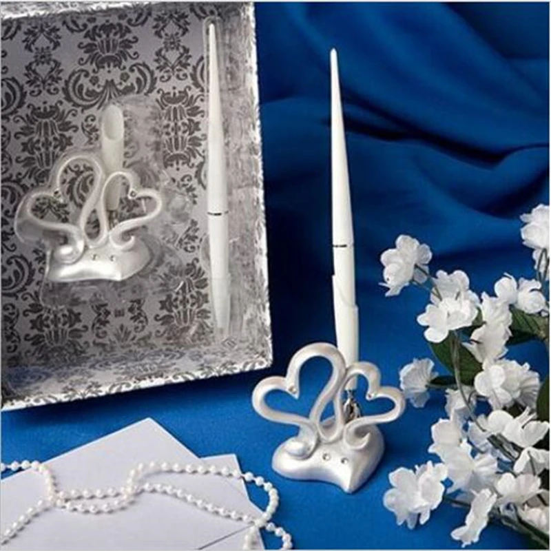 1Set Casamento Resin Double Heart Wedding Pen Set Wedding Decoration Event & Party Supplies
1Set Casamento Resin Double Heart Wedding Pen Set Wedding Decoration Event & Party Supplies