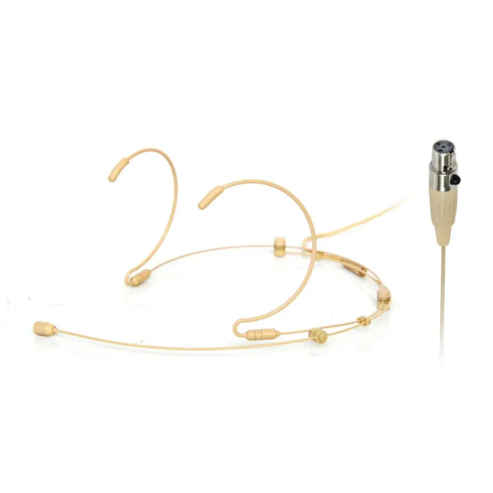 4 Pin Mini XLR plug Omni Directional Electret Condenser Capsule flexible and collapsible Headset Microphone LOMEHO HM-52S2-L6
4 Pin Mini XLR plug Omni Directional Electret Condenser Capsule flexible and collapsible Headset Microphone LOMEHO HM-52S2-L6
