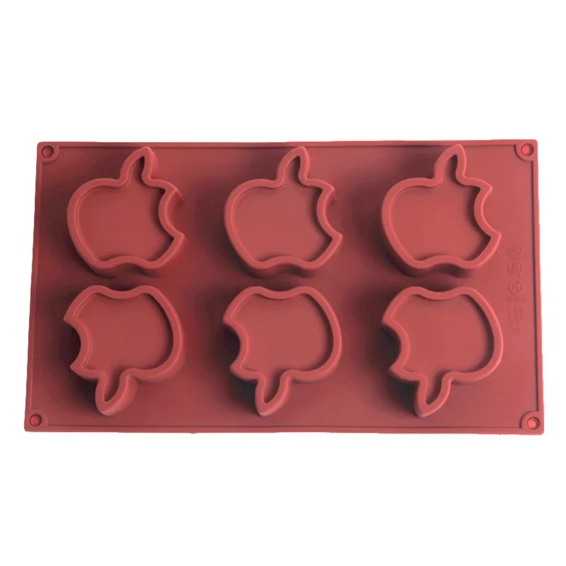 Silicone Cake Molds Apple Shape Chocolate Candy Mould Handmade Cake Decoration Baking Tools
Silicone Cake Molds Apple Shape Chocolate Candy Mould Handmade Cake Decoration Baking Tools