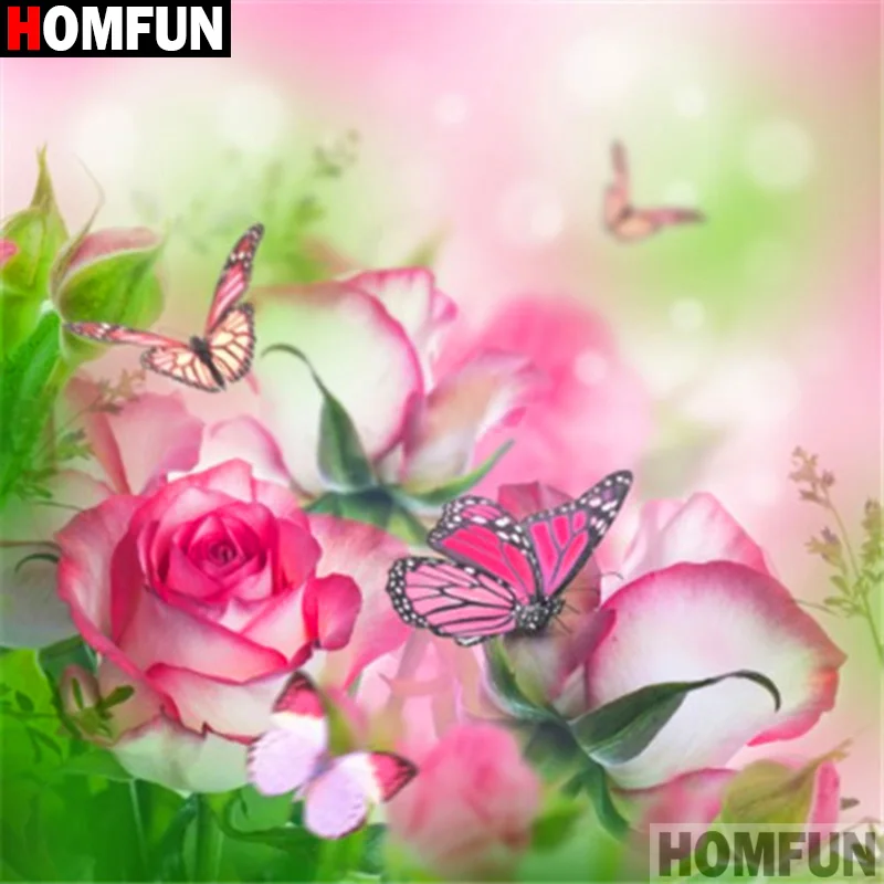 Алмазная 5D Вышивка HOMFUN A20038, Набор для творчества, вышивка крестиком, «цветок, бабочка», полное украшение для дома и комнаты
Алмазная 5D Вышивка HOMFUN A20038, Набор для творчества, вышивка крестиком, «цветок, бабочка», полное украшение для дома и комнаты
