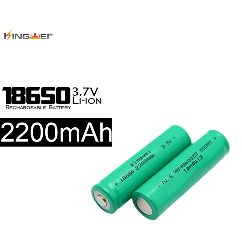 Kingwei 10pcs/lot Rechargeable Battery 3.7V 2200Mah Lithium Battery for Laser Pen Flashlight Torch Powerbank Toy
Kingwei 10pcs/lot Rechargeable Battery 3.7V 2200Mah Lithium Battery for Laser Pen Flashlight Torch Powerbank Toy