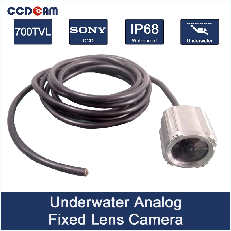 Подводная аналоговая камера CCDCAM 100 м для бассейна|analog camera|underwater camera 100munderwater |