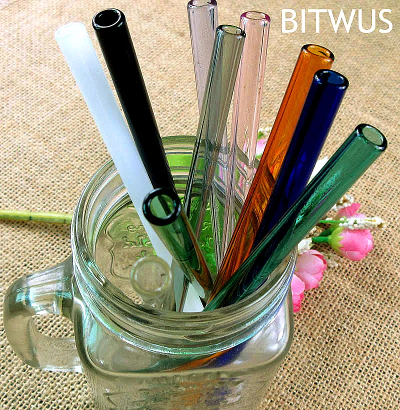 30pcs/lot 2017 colorful reusable Borosilicate glass drinking straws+1 straw cleaner brush for bar accessories 10 colors HH16201a
30pcs/lot 2017 colorful reusable Borosilicate glass drinking straws+1 straw cleaner brush for bar accessories 10 colors HH16201a