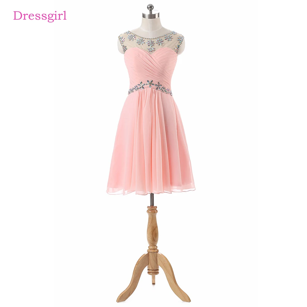 Pink Homecoming Dresses A-line Cap Sleeves Short Mini Chiffon Beaded Crystals Backless Elegant Cocktail Dresses
Pink Homecoming Dresses A-line Cap Sleeves Short Mini Chiffon Beaded Crystals Backless Elegant Cocktail Dresses