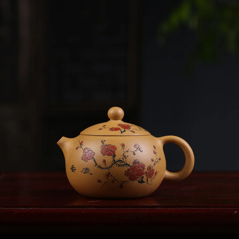 Boutique yixing are recommended by Xu Xi ping plum flower beauty ceramic tea-pot travel tea set gift customization
Boutique yixing are recommended by Xu Xi ping plum flower beauty ceramic tea-pot travel tea set gift customization