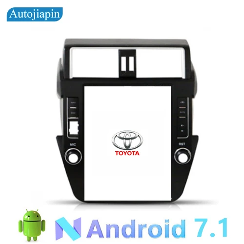 AUTOJIAPIN 12 1 дюймов вертикальный экран Android 7 Автомобильный мультимедийный плеер gps