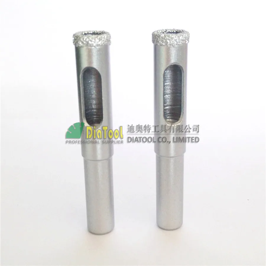 DIATOOL 2pcs Dia 12mm Vacuum Brazed Diamond Core Bits With Round Shank, Dry Or Wet Drilling Bits Free-shipping
DIATOOL 2pcs Dia 12mm Vacuum Brazed Diamond Core Bits With Round Shank, Dry Or Wet Drilling Bits Free-shipping