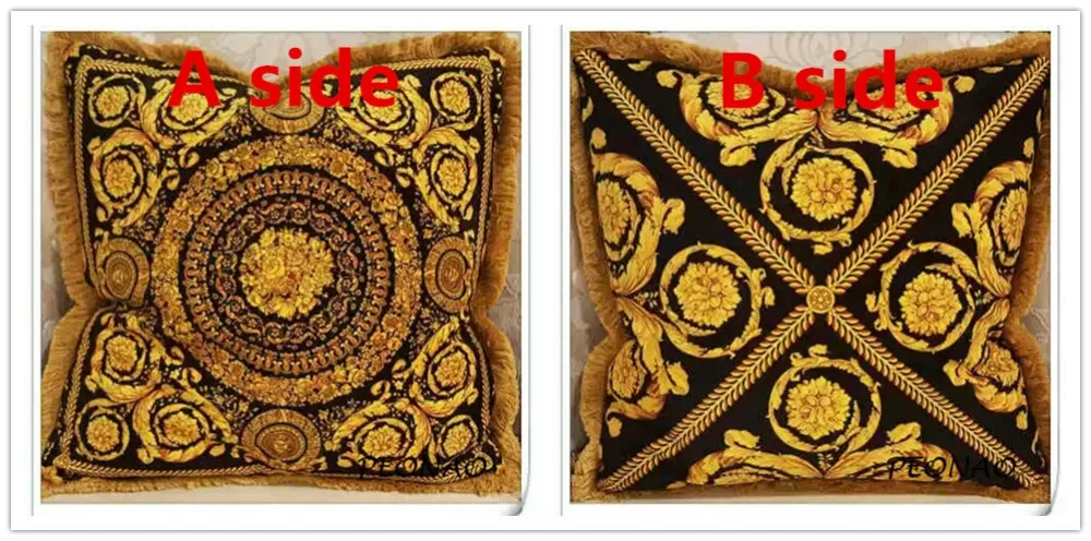 High quality velvet fabric European two sides different printing 50cm decorative cushion cover pillowcases
High quality velvet fabric European two sides different printing 50cm decorative cushion cover pillowcases