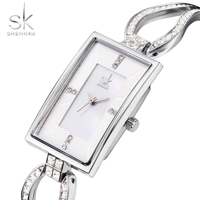 Shengke Brand Luxury Diamond Watch Women Watches Rectangle Dial Bracelet Ladies SK Watch Fashion Rose Gold Women's Watches Clock
Shengke Brand Luxury Diamond Watch Women Watches Rectangle Dial Bracelet Ladies SK Watch Fashion Rose Gold Women's Watches Clock