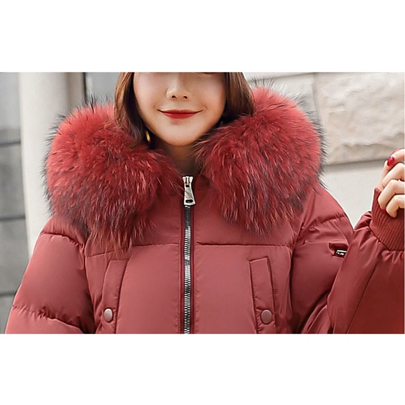 New style Winter Jacket Women Coats Artificial collar Female Parka Thick Cotton Padded Lining Winter Coat Ladies Plus Size Parka
New style Winter Jacket Women Coats Artificial collar Female Parka Thick Cotton Padded Lining Winter Coat Ladies Plus Size Parka