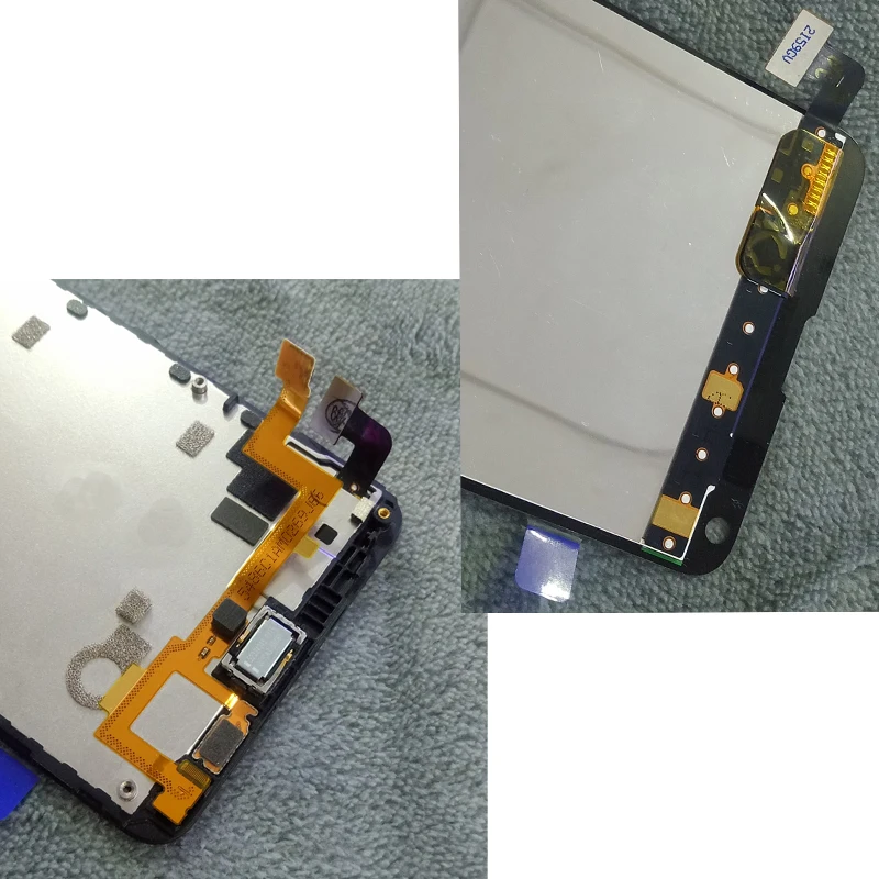 For Nokia Microsoft Lumia 640 Original Touch Display LCD Screen LTE Black Module Frame Replacement Spare Parts | Мобильные телефоны