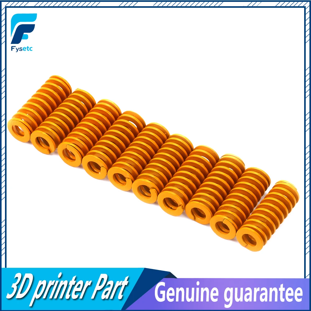 10pcs 3D Printer Parts Spring Imported Length 23mm OD 8mm ID 4mm For Heated bed CR-10 CR-10Mini CR-10S Series 3D Printer
10pcs 3D Printer Parts Spring Imported Length 23mm OD 8mm ID 4mm For Heated bed CR-10 CR-10Mini CR-10S Series 3D Printer