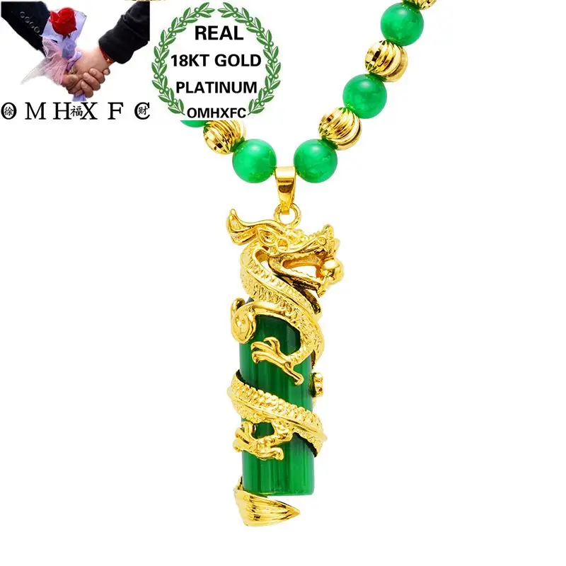 MHXFC Wholesale European Fashion Man Male Party Wedding Gift Vintage Dragon Cylinder Opal Real 18KT Gold Pendant Necklace NL165
MHXFC Wholesale European Fashion Man Male Party Wedding Gift Vintage Dragon Cylinder Opal Real 18KT Gold Pendant Necklace NL165