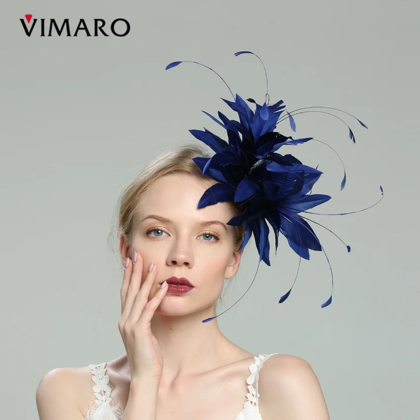VIMARO, Королевская Синяя Вуалетка для волос, шляпы для женщин, элегантные вуалетки для свадеб, шляпы и вуалетки, женская
VIMARO, Королевская Синяя Вуалетка для волос, шляпы для женщин, элегантные вуалетки для свадеб, шляпы и вуалетки, женская