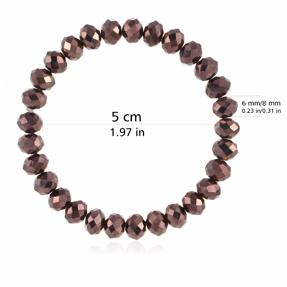 Badu Faceted Crystal Beads Bracelets Friendship Bohemian Charm Jewelry Women Daily Simple Bracelets Fashion Gift for Best Friend
Badu Faceted Crystal Beads Bracelets Friendship Bohemian Charm Jewelry Women Daily Simple Bracelets Fashion Gift for Best Friend