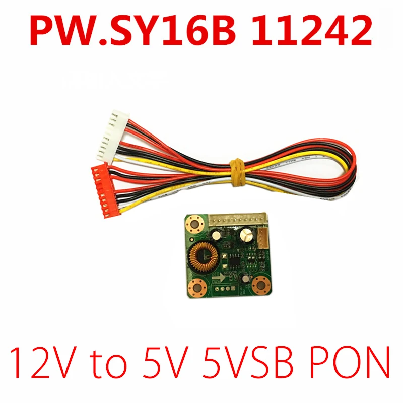 PW.SY16B.11242 12V to 5V 5VSB PON Power Adapter Board With Power Cable For LCD LED TV Controller Driver Board
PW.SY16B.11242 12V to 5V 5VSB PON Power Adapter Board With Power Cable For LCD LED TV Controller Driver Board