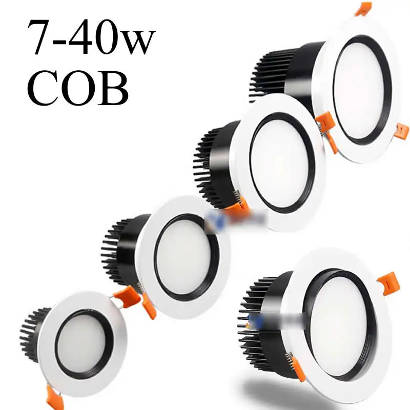 Светодиодный Cob Светильник направленного света 7 Вт 10 12 15 20 25 30 40 Вт|light down|lights
