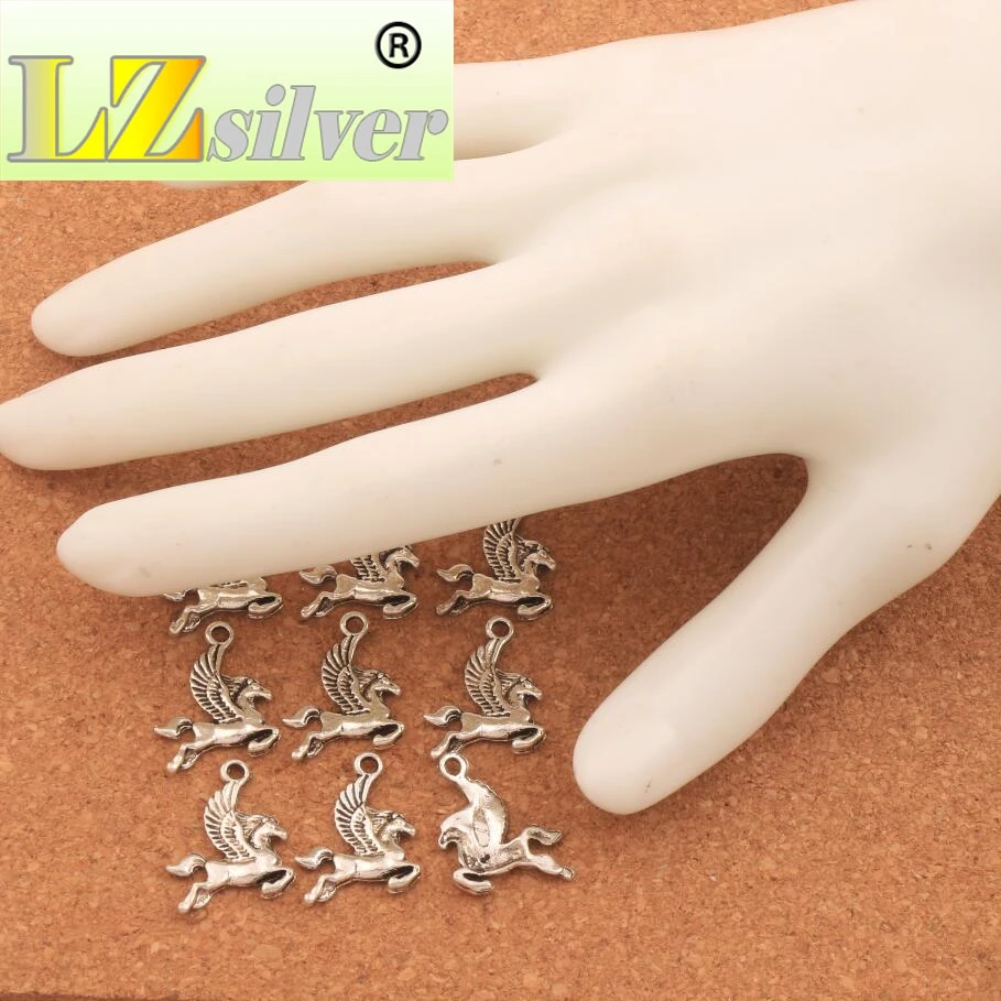 Flying Horse Pegasus Spacer Charm Beads 15.5x20mm 280PCS zinc alloy Pendants Alloy Handmade Jewelry DIY L172
Flying Horse Pegasus Spacer Charm Beads 15.5x20mm 280PCS zinc alloy Pendants Alloy Handmade Jewelry DIY L172