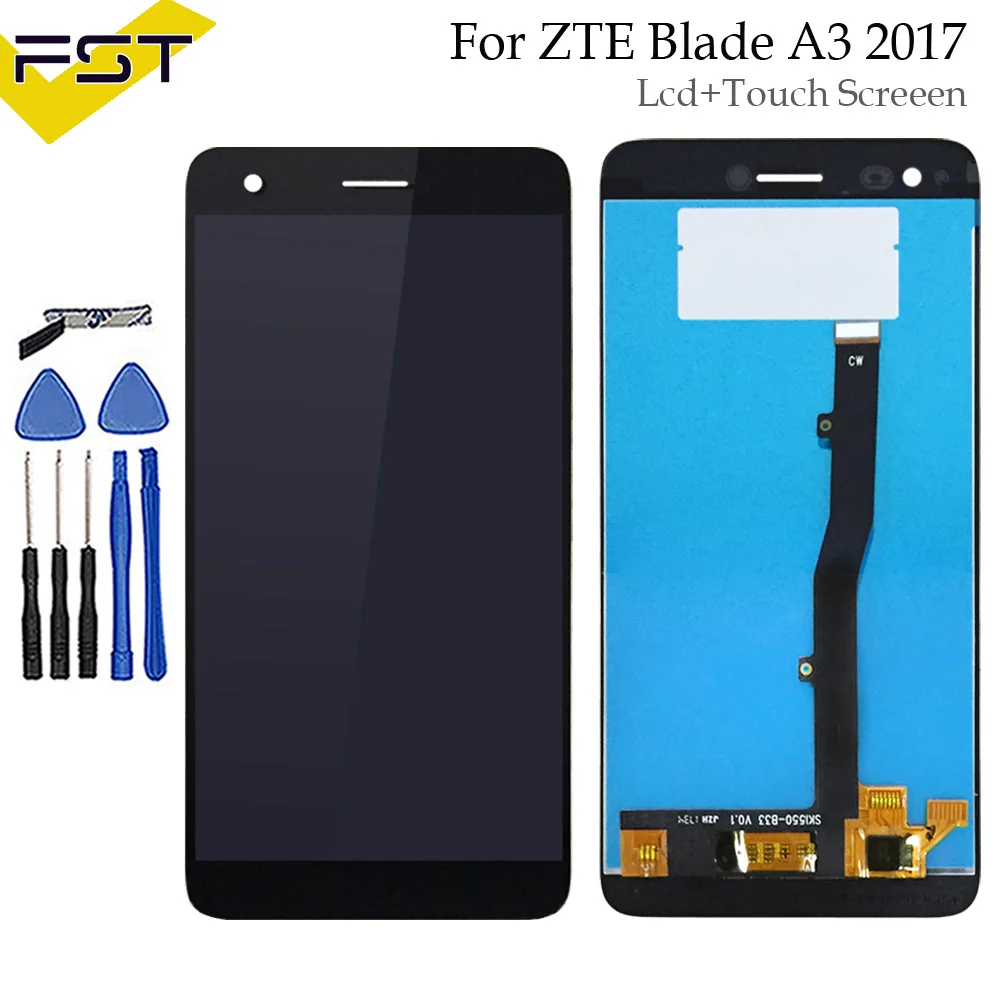 Для ZTE Blade A3 2017 ЖК-дисплей и инструмент для ремонта сенсорного экрана в сборе