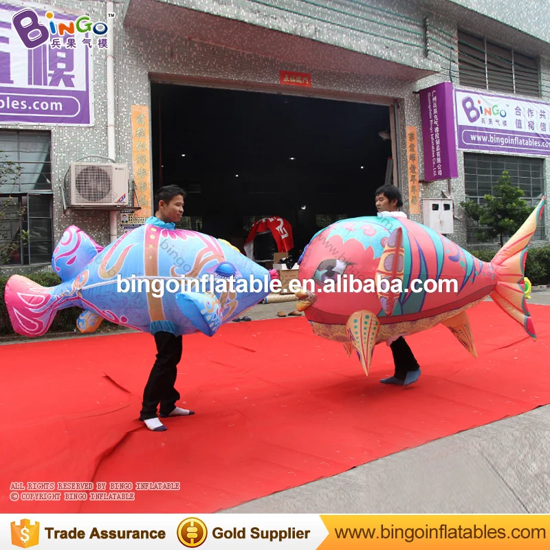 Walking inflatable flying fish costumes mascot ocean theme cartoon balloon for advertising
Walking inflatable flying fish costumes mascot ocean theme cartoon balloon for advertising