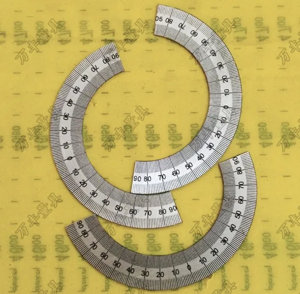 Diameter:90mm thickness:1mm Semicircular dial eft and right symmetrical half disk
Diameter:90mm thickness:1mm Semicircular dial eft and right symmetrical half disk
