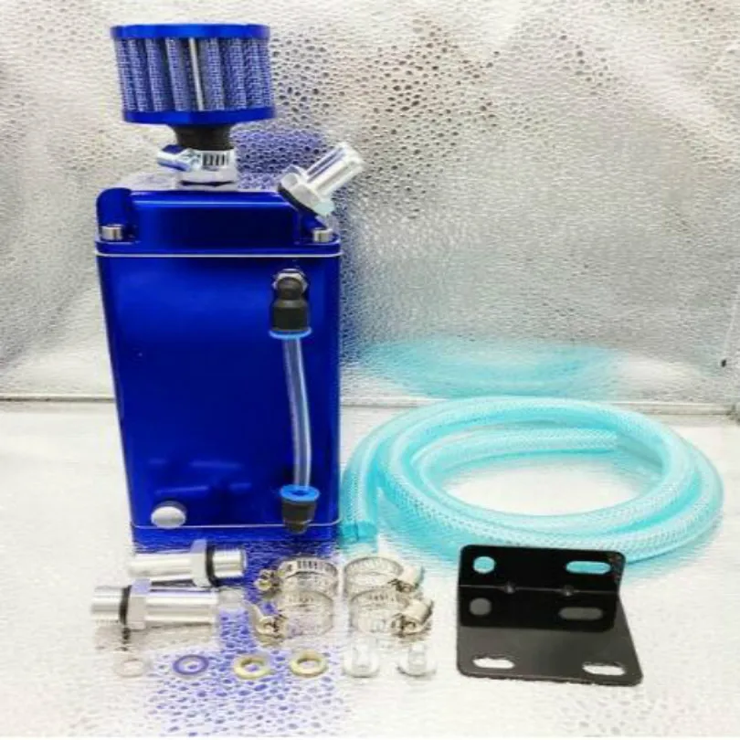 universal oil catch tank fuel separator pot Oil gas separator blow off carbon oil catch can fuel filter With mushroom head
universal oil catch tank fuel separator pot Oil gas separator blow off carbon oil catch can fuel filter With mushroom head