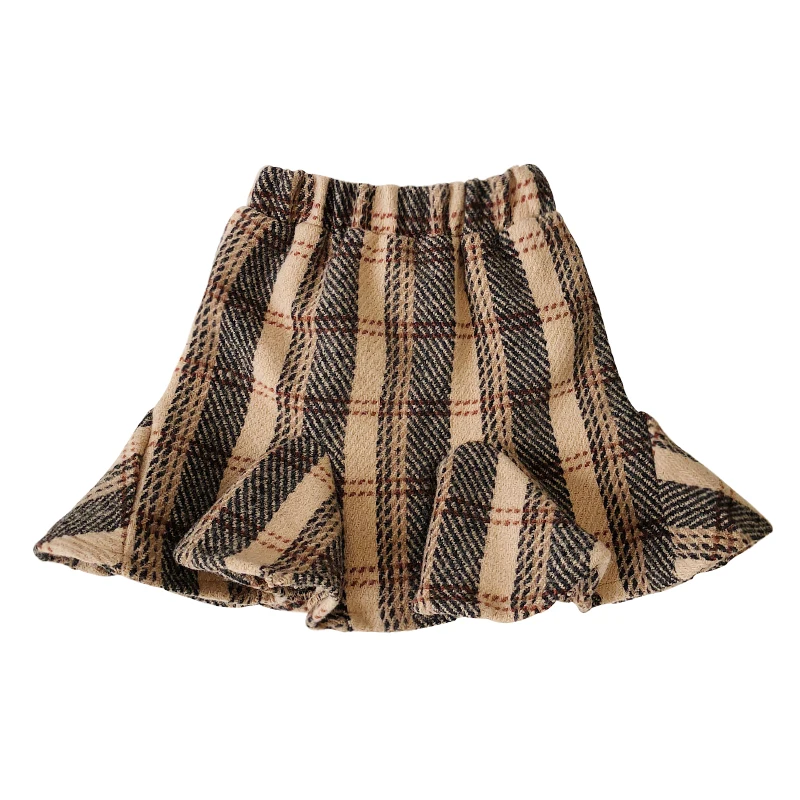 2018 Winter Baby Girls Plaid Skirts Fashion Ruffles Kids Girl Gored Skirt Baby Girl Woolen Trumpet Skirts Little Girl Clothes
2018 Winter Baby Girls Plaid Skirts Fashion Ruffles Kids Girl Gored Skirt Baby Girl Woolen Trumpet Skirts Little Girl Clothes