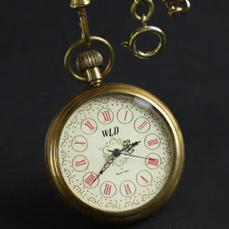No cover Vintage Copper Pocket Mechanical Hand Wind Watch Antique Watch Gear Chain
No cover Vintage Copper Pocket Mechanical Hand Wind Watch Antique Watch Gear Chain