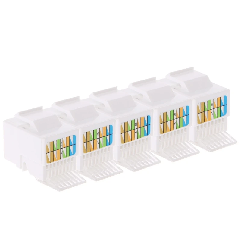 5 шт. RJ45 разъем Cat6 сетевой адаптер для подключения Ethernet модуль без инструмента
5 шт. RJ45 разъем Cat6 сетевой адаптер для подключения Ethernet модуль без инструмента