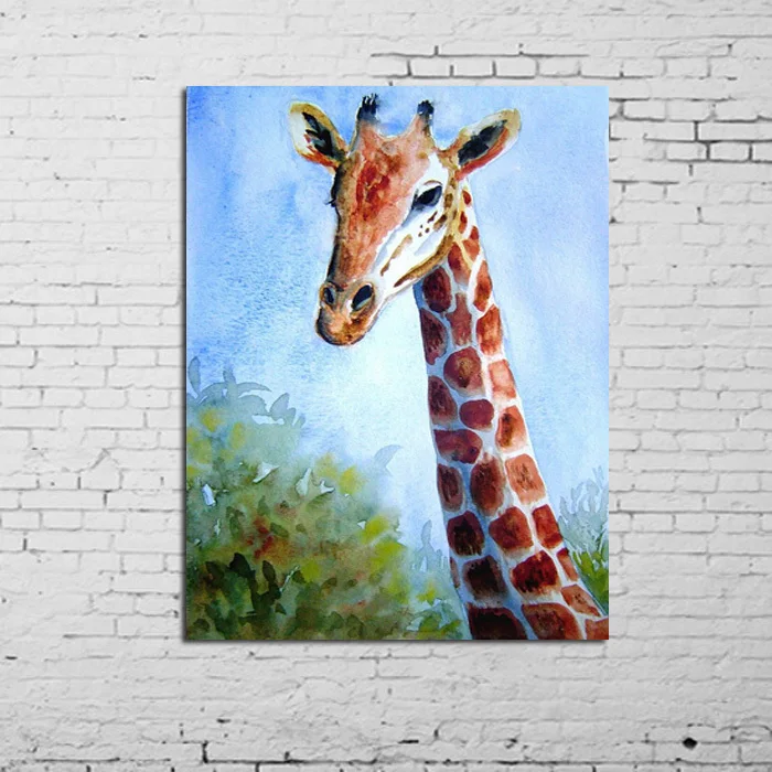 100% Handpainted Beautiful Giraffe Hang Pictures Modern Wall Art Abstract Animal Pictures Oil Painting On Canvas Best Decor
100% Handpainted Beautiful Giraffe Hang Pictures Modern Wall Art Abstract Animal Pictures Oil Painting On Canvas Best Decor
